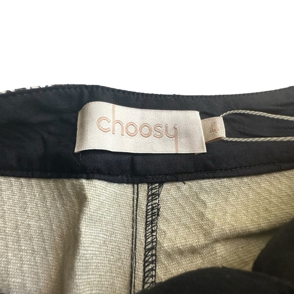 Choosy Women's Faux Snakeskin Wide Leg Pants Size 4 NWT - Picture 6 of 6